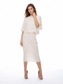 Tinsel Style Pencil Skirt SKIRT Gracia Fashion 