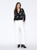 V-Neck Button Down Knit Cardigan SWEATER Gracia Fashion 