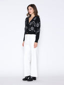 V-Neck Button Down Knit Cardigan SWEATER Gracia Fashion 