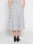 Vitalis Stripes Skirt SKIRT Gracia Fashion 