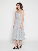 Vitalis Stripes Skirt SKIRT Gracia Fashion 