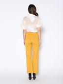 Waist Band Stretched Fitted Pants PANTS Gracia Fashion 