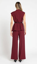 Wide Leg Casual Pants PANTS Gracia Fashion 