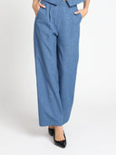Wide Leg Casual Pants PANTS Gracia Fashion 