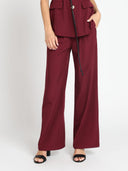 Wide Leg Casual Pants PANTS Gracia Fashion 