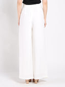 Wide Leg Solid Palazzo Flowy Pants PANTS Gracia Fashion 