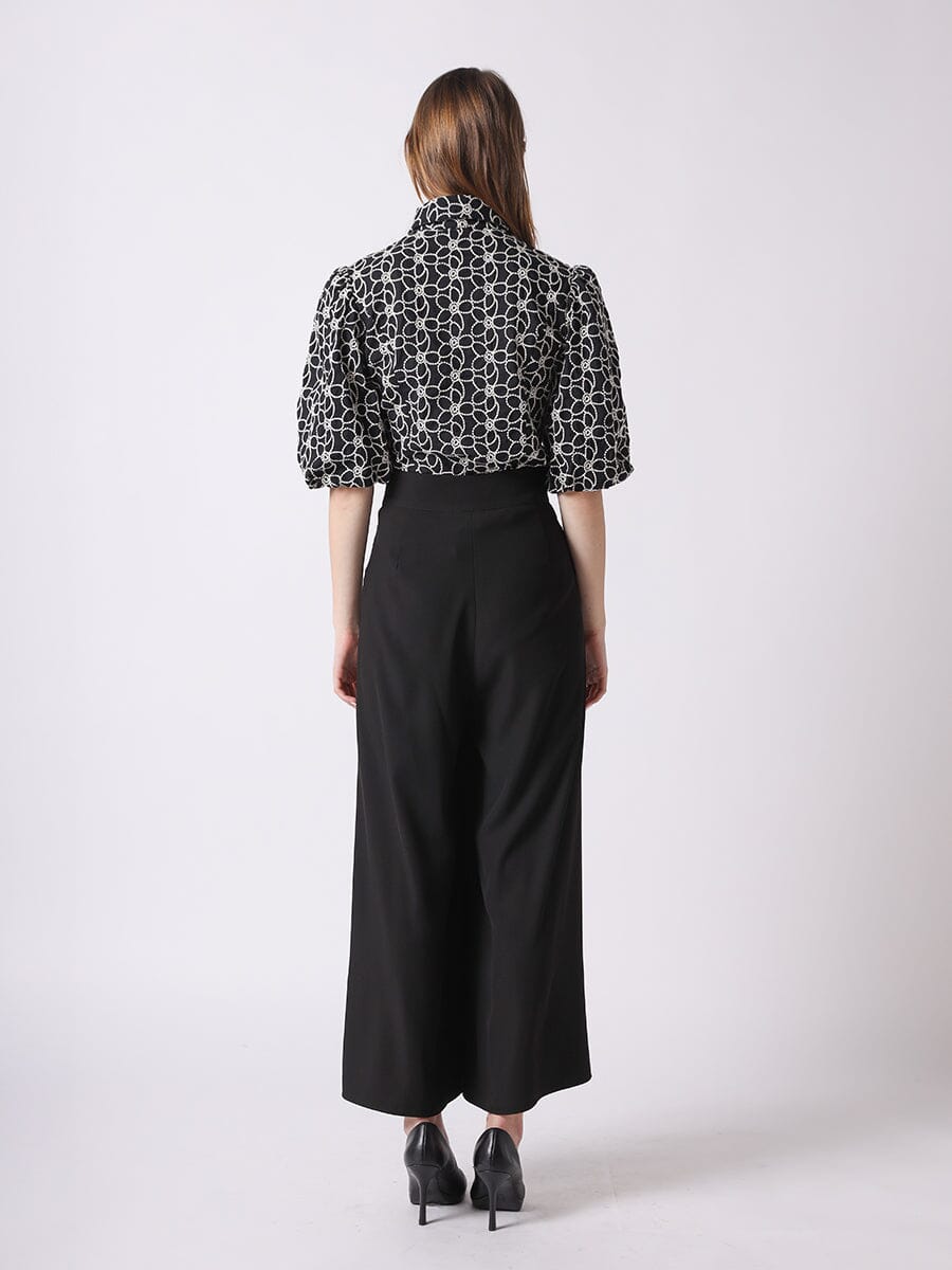 Women&#39;s Wrap Wide Leg Pants PANTS Gracia Fashion 