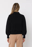 Zip up long sleeve collared jacket with pockets JACKET Gracia Fashion 